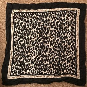 Betsey Johnson Silk Square scarf